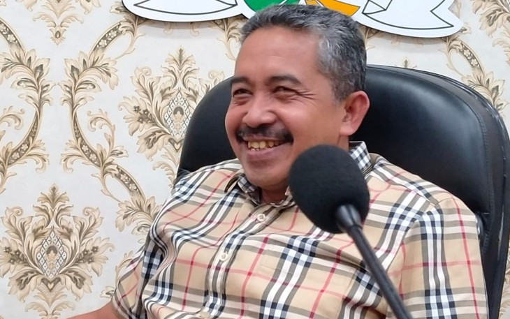 Ketua Pansus Tata Tertib DPRD Kabupaten Trenggalek, Sukarodin, saat dikonfirmasi setelah rapat.