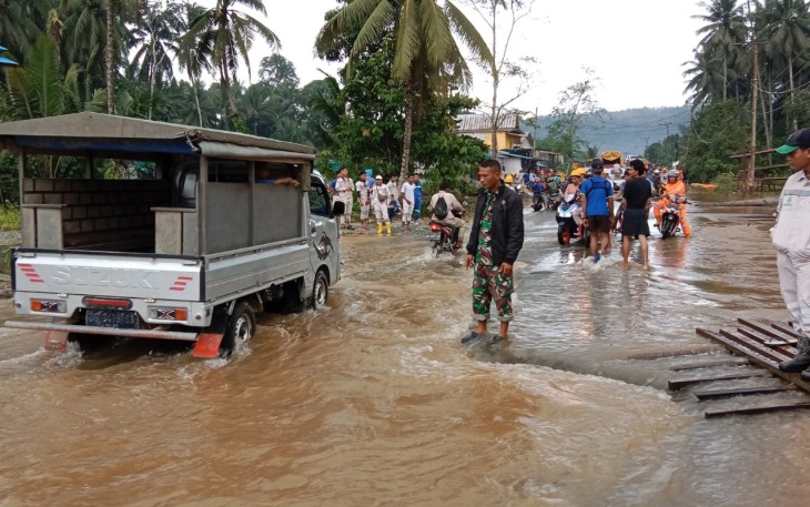 Pasca Banjir di Halmahera Tengah 