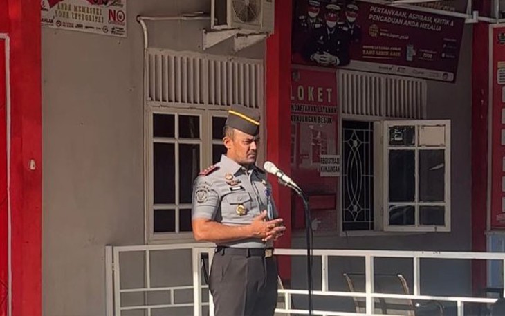 Kepala Lembaga Pemasyarakatan Kelas I IB Idi, Irhamuddin, A.Md.IP., S.H., M.H
