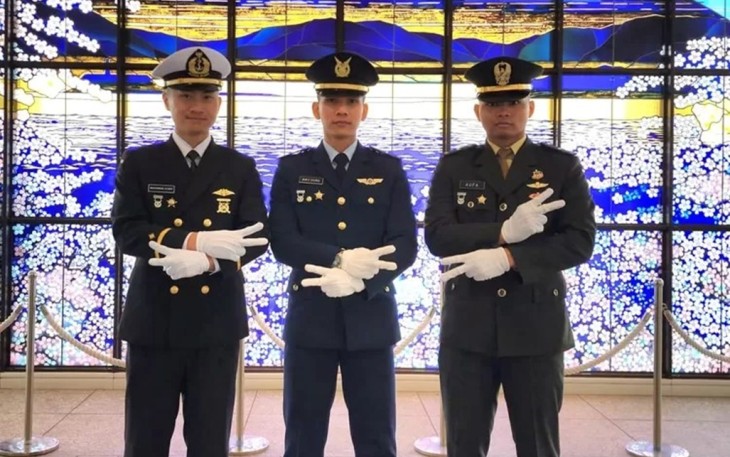 PM Japan Lantik 3 Perwira Remaja TNI Lulusan NDA