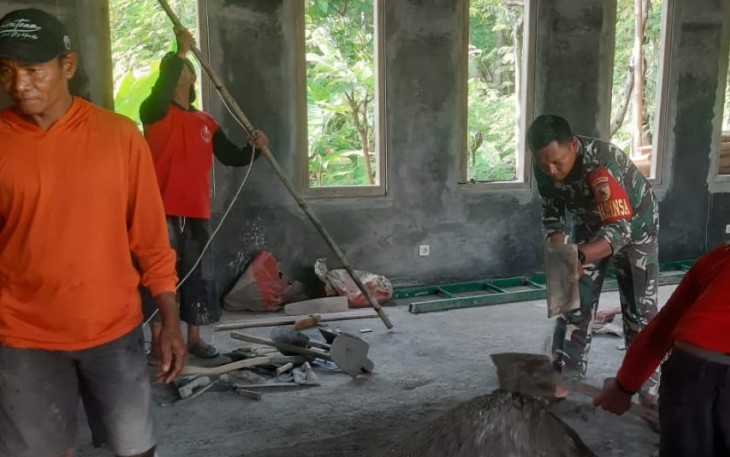 Babinsa Kodim Ponorogo Selalu Aktif di Wilayah Desa Binaan