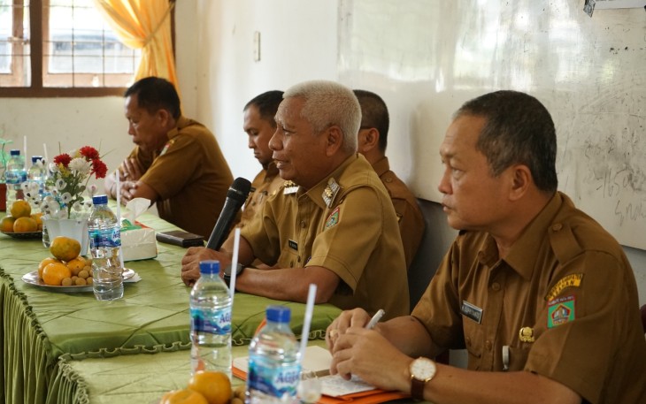 Bupati Asahan Bersilaturahmi Dengan UPTD SD Dan SMP Negeri Se Kecamatan Meranti Dan Kecamatan Pulo Bandring 