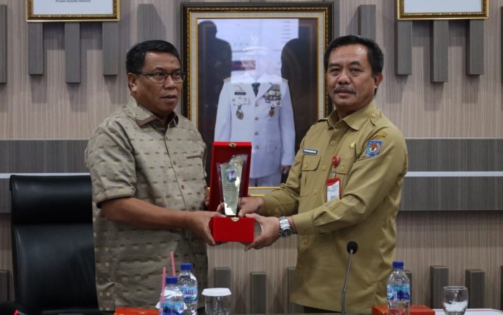 Kepala BSKDN Kemendagri Yusharto Huntoyungo saat Terima Audiensi Pemkot Tidore Kepulauan