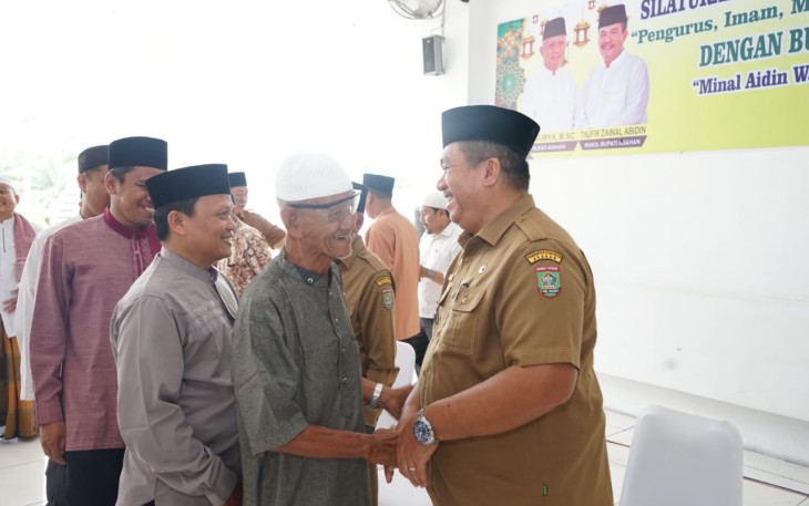 BKM Mesjid Agung H Achmad Bakrie Kisaran Gelar Silaturahmi dengan Bupati Asahan