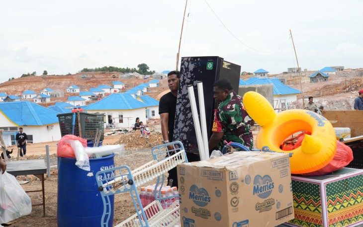  42 KK Telah Menempati Rumah Baru Tanjung Banun