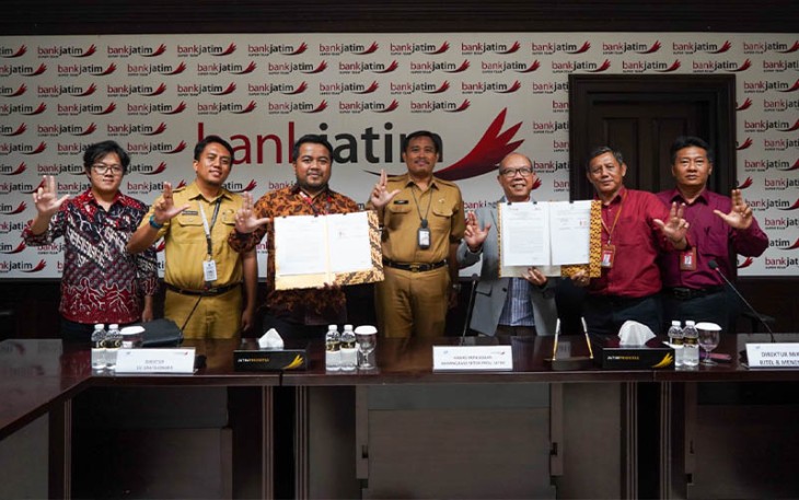 Bank Jatim Teken PKS Dengan Pemprov dan CV Gratis Ongkir