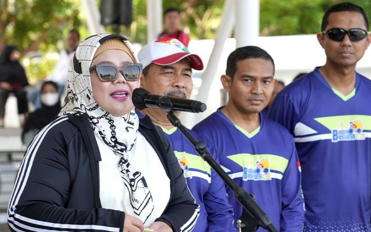 Ketua Pikori BP Batam sekaligus Wakil Gubernur Kepri, Marlin Agustina
