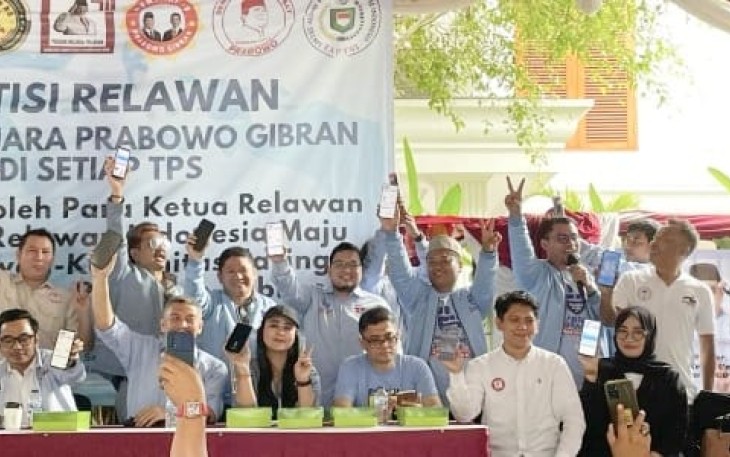 Relawan Kawal Suara Prabowo-Gibran 
