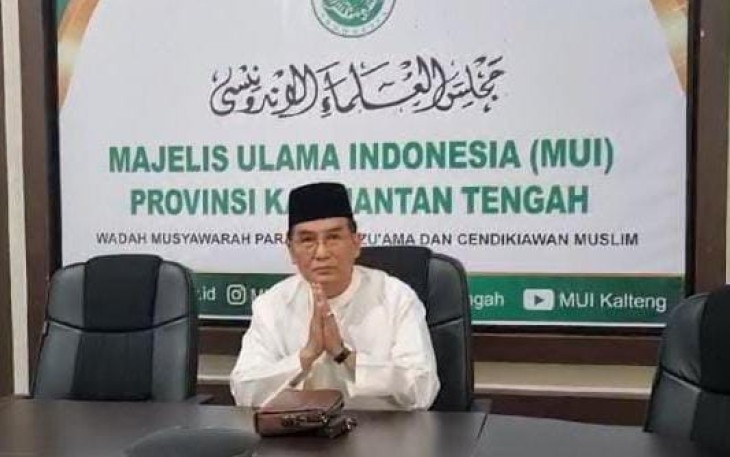 Ketua Umum Majelis Ulama Indonesia Provinsi Kalimantan Tengah Prof. Dr. H. Khairil Anwar, menyampaikan pesan kepada para peserta Pemilu agar berjiwa kesatria