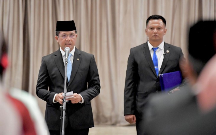 Arahan Mentrans saat Lantik Pimti Pratama