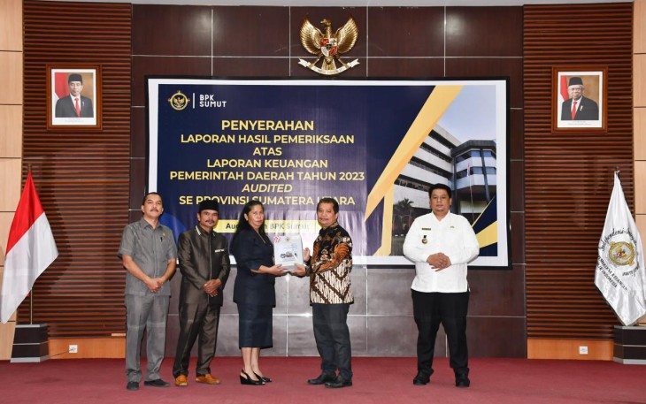 Pemkab Samosir Raih Opini Tujuh Kali Berturut-turut,