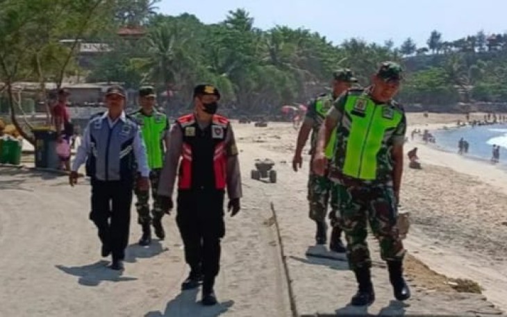 Koramil 0801/11 Donorojo Patroli Keamanan Bersama pihak Kepolisian