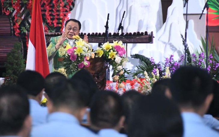 Mabesau saat Gelar Ibadah dan Perayaan Natal Bersama 2023