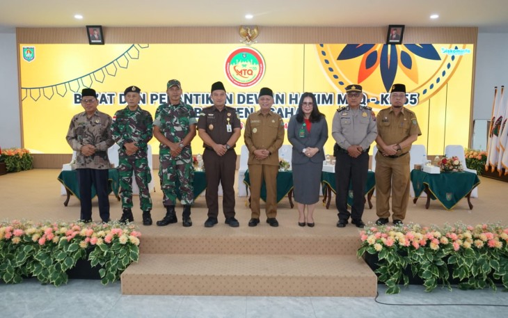 Bai'at dan Pelantikan Dewan Hakim MTQ ke 55 Kabupaten Asahan