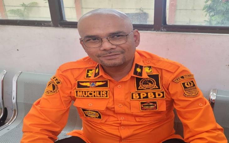 Kepala Pelaksanaan BPBD Kabupaten Bekasi Muchlis 