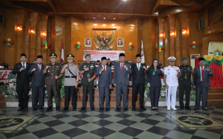 Rapat Paripurna DPRD Dalam Acara Peringatan Hari Jadi ke-78 Kabupaten Asahan Tahun 2024