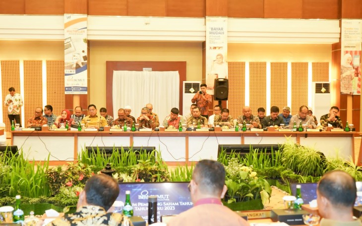 Wakil Bupati Asahan Ikuti RUPS Bank Sumut