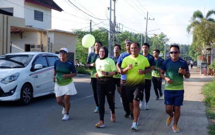 Dandim 0801/Pacitan Ikuti Event Lari Bersama.