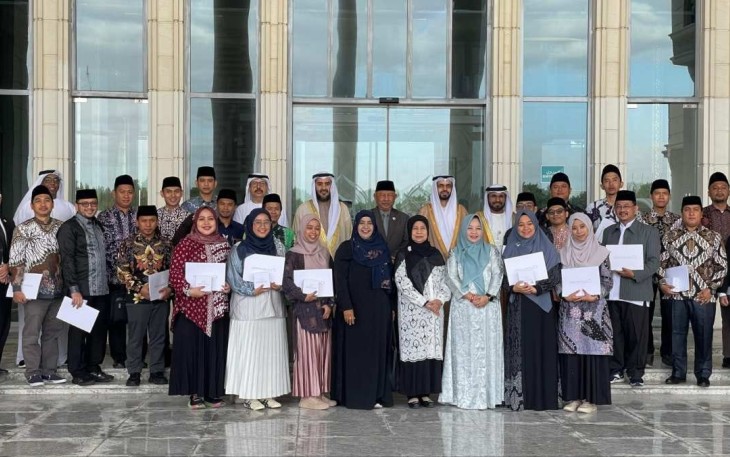 20 dai-daiyah ke Uni Emirat Arab (UEA) untuk mengikuti Daurah Tadrib Du'at di Abu Dhabi. 