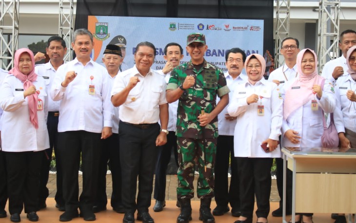 Peresmian Pembangunan Sarana Prasarana SMKN 13 Tangerang