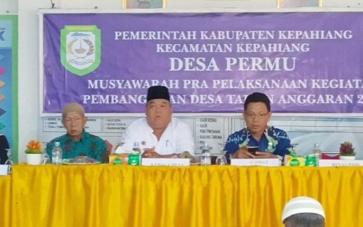 Musyawarah Pra Pelaksanaan Kegiatan dan Titik Nol Pembangunan Desa