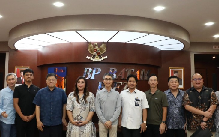 Mitsubishi Estate Asia, yang merupakan pengembang terkemuka asal Jepang, melakukan kunjungan ke Badan Pengusahaan Batam (BP Batam) di Marketing Centre pada Selasa (23/1/2024)