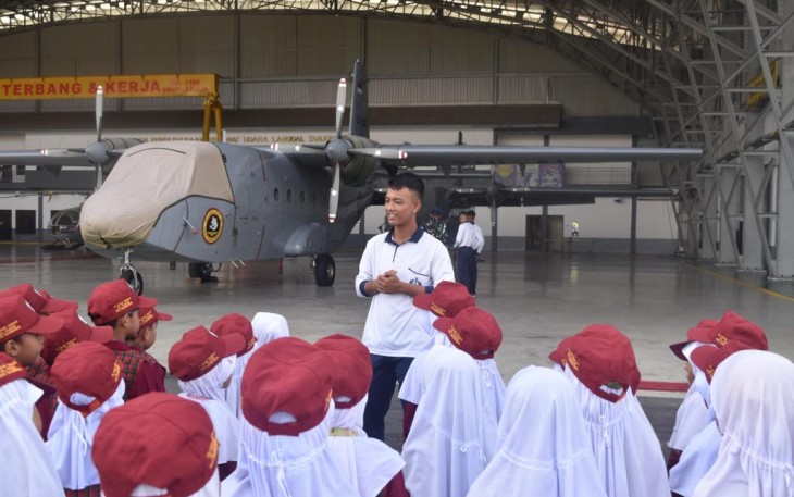Lanudal TPl saat Terima Kunjungan Edukasi Siswa TK YP Cendekiawan Al-Hakim