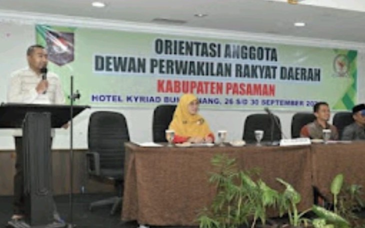 Anggota DPRD Pasaman Diingatkan Plt Gubernur Audy Soal Pentingnya Integritas