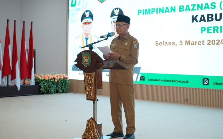 Bupati Lantik Pimpinan Baznas Kabupaten Asahan Periode 2024-2029