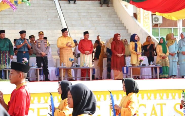 Lebih Dari 4000 Peserta Meriahkan Pawai Ta'aruf MTQH Ke XIII Bintan