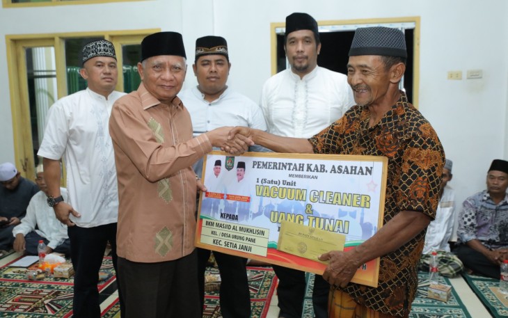 Safari Ramadhan ke 2, Bupati Asahan Ajak Lapisan Masyarakat Jaga Situasi di Wilayahnya