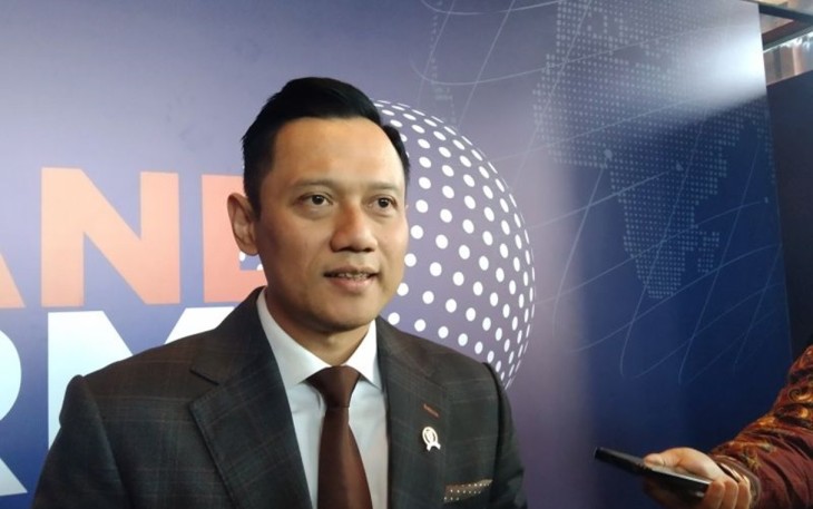 Menteri Koordinator Bidang Infrastruktur dan Pembangunan Kewilayahan (Menko Infra) Agus Harimukti Yudhoyono (AHY) di Denpasar, Bali, Senin (11/11)