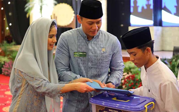 Menteri ATR/Kepala BPN saat Hadiri Buka Puasa Bersama Pamor Persada AKABRI 2000