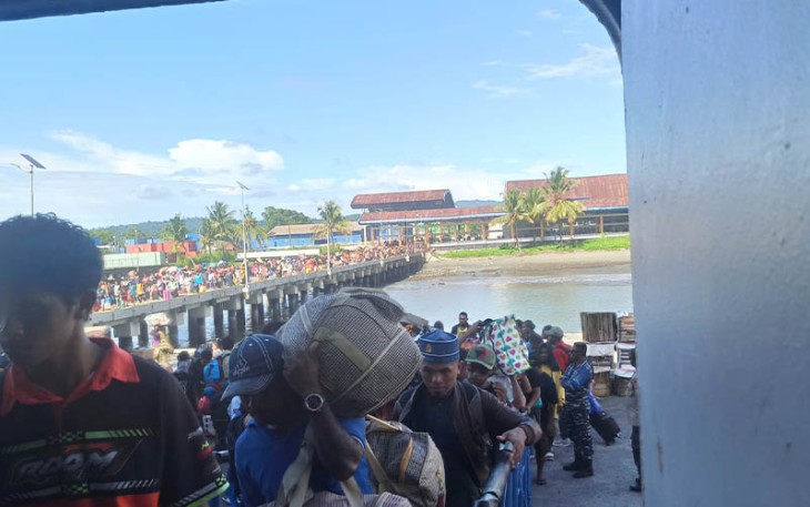 Arus Mudik Jelang Puasa Tahun 2024 Sudah Mulai Memadati KM Labobar