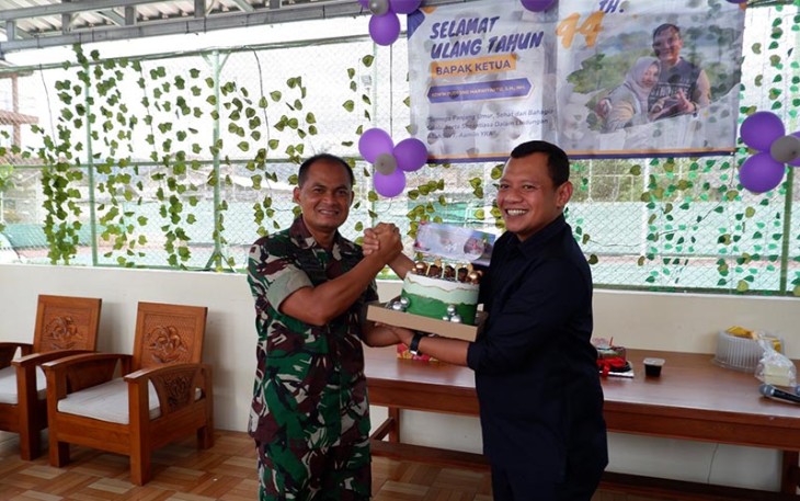 Dandim 0801/Pacitan saat Berikan Surprise