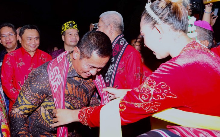 Pangdam Tanjungpura saat Hadiri Perayaan Natal Oikumene 2023 Provinsi Kalbar