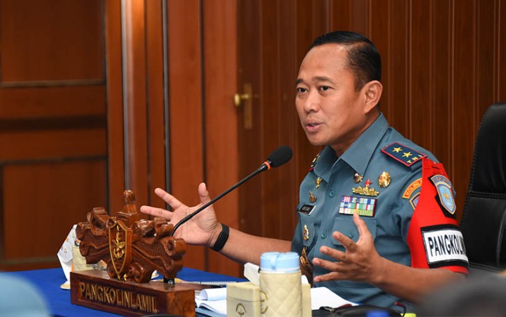  Panglima Komando Lintas Laut Militer Laksda TNI Hudiarto Krisno Utomo, PSC(j)., M.A., M.M.S., CHRMP