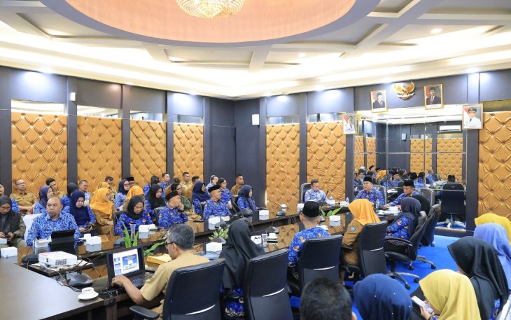 Sekda Bintan Apresiasi 10 OPD Dengan Predikat Memuaskan Terkait Pengelolaan Kearsipan