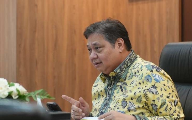 Menko Perekonomian Airlangga Hartarto 