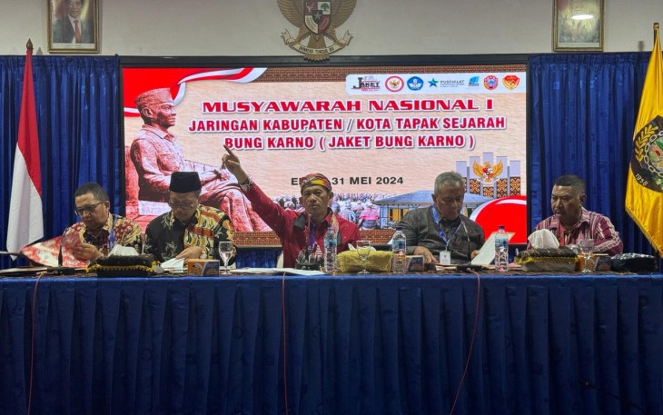 Kota Blitar Terpilih Sebagai Ketua Jaket Bung Karno Masa Bhakti 2024-2029