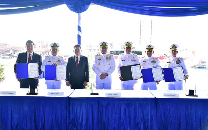 Delevery Ceremony KAL Hinako dan KAL Sembulungan di Galangan Kapal PT. Citra Shipyard Kepulauan Riau Batam, Jumat (16/02/2024).