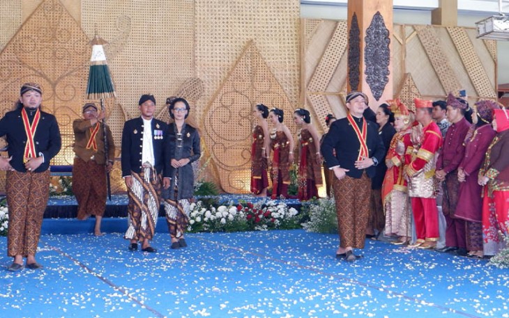 Dandim 0801/Pacitan saat Hadiri Prosesi Peringatan Hari Jadi Kabupaten Pacitan ke-279