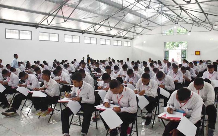 Lantamal V Gelar Tes MI