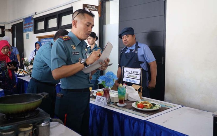 Satrol Lantamal V Gelar Lomba Masak dan Lomba Rias