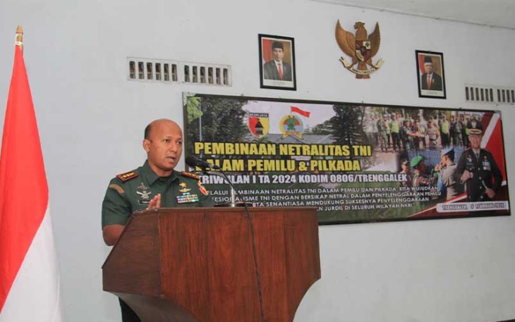 Dandim 0806/Trenggalek Letkol Czi Yudo Aji Susanto, S.Sos., M.A.