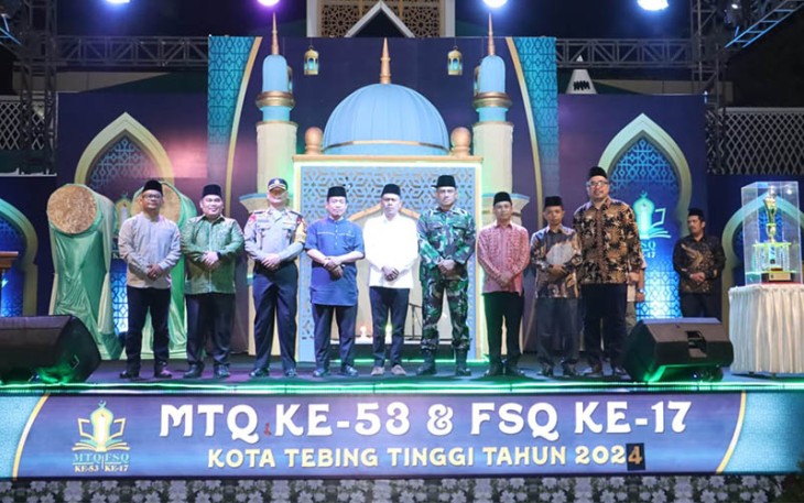 Pembukaan MTQ Ke-53 dan FSQ Ke-17 Tingkat Kota Tebing Tinggi