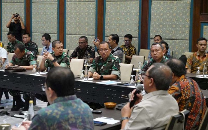 Rakor Disertai Survey Venue di Medan Ballroom Bali International Convention Center (BICC) kawasan ITDC Nusa Dua, Badung, Bali, pada Jumat 8 Maret 2024.