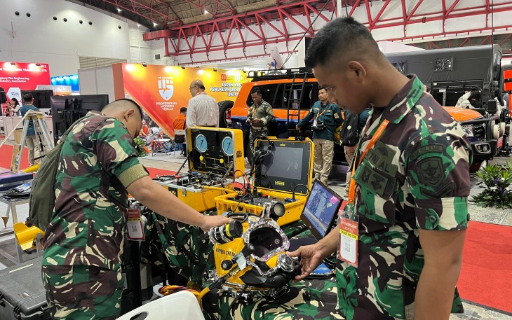 Prajurit Kolinlamil Hadiri EDRR Indonesia 2025