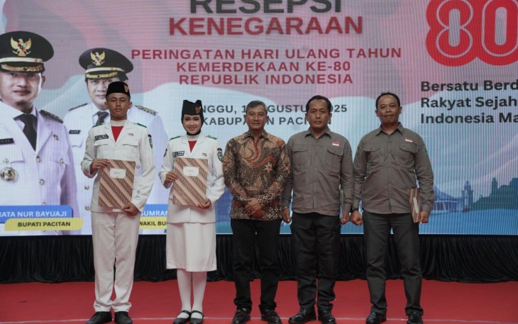 Resepsi Kenegaraan di Pendopo Kabupaten Pacitan