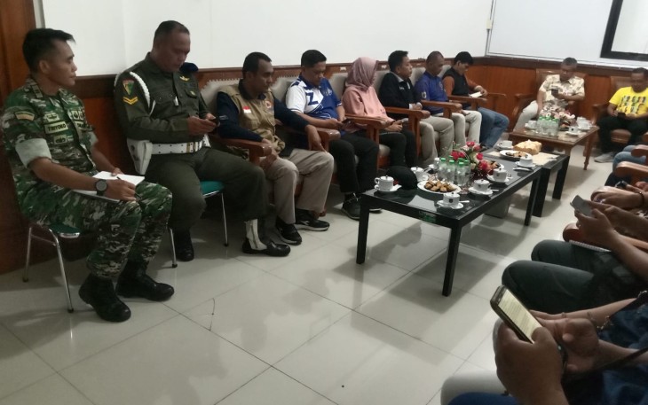 Persiapan kunjungan mantan presiden RI ke-6 yang juga merupakan putra asli Pacitan.
